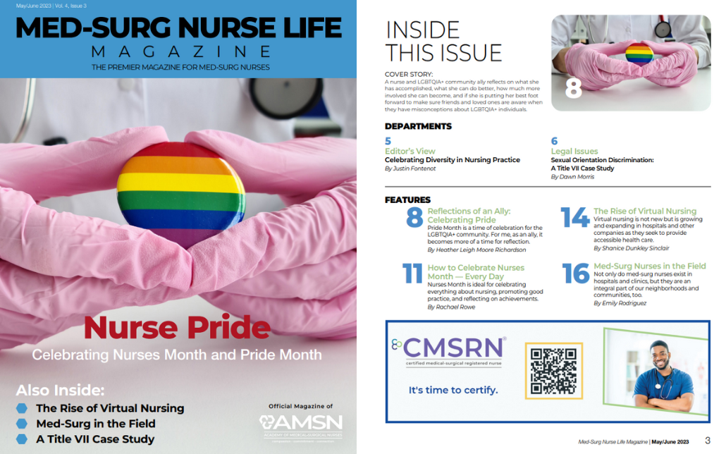 Med-Surg Nurse Life Magazine