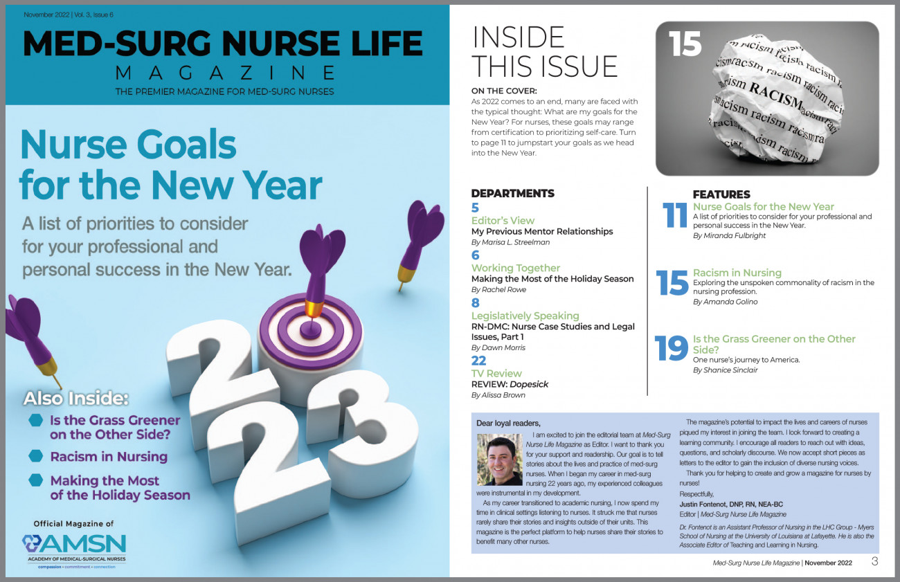 Med-Surg Nurse Life Magazine